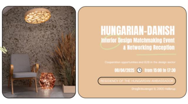 Hungarian-Danish Interior Design Matchmaking Event and Networking Reception